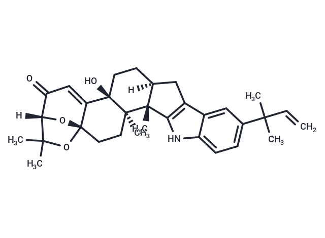β-Aflatrem Chemical Structure