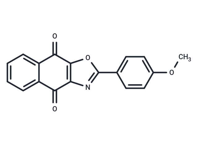 2-(4-Methoxyphenyl)naphtho[2,3-d]oxazole-4,9-dione Chemical Structure