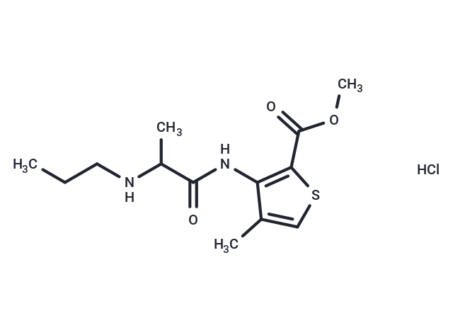 Articaine hydrochloride Chemical Structure