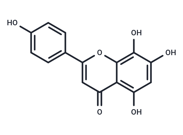 8-Hydroxyapigenin Chemical Structure