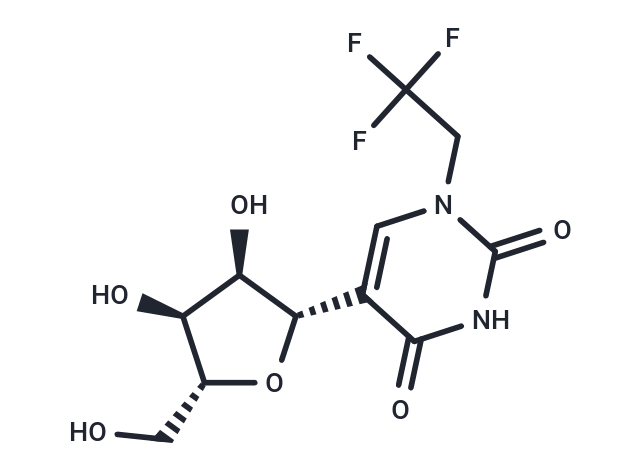 N1-(1,1,1-Trifluoroethyl)pseudouridine Chemical Structure