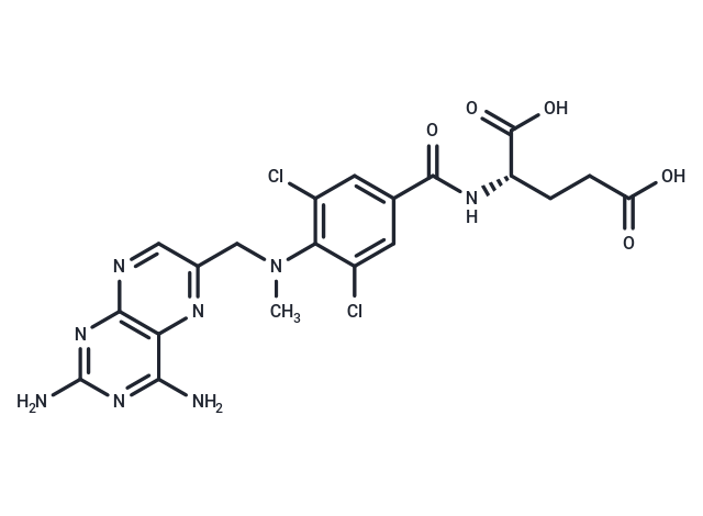 Dichloromethotrexate Chemical Structure