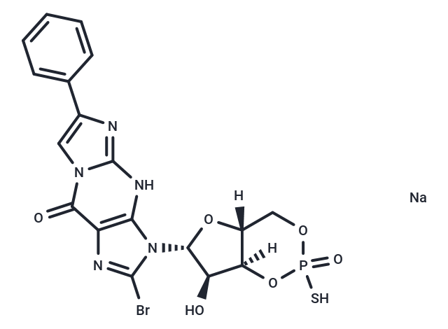 Rp-8-Br-PET-cGMPS Chemical Structure