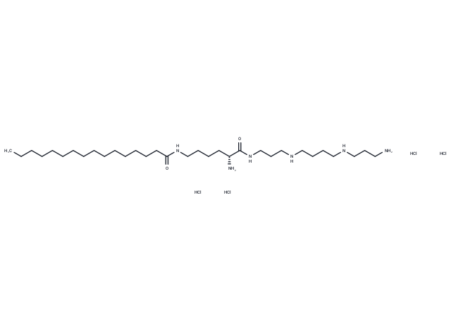 AMXT-1501 tetrahydrochloride Chemical Structure