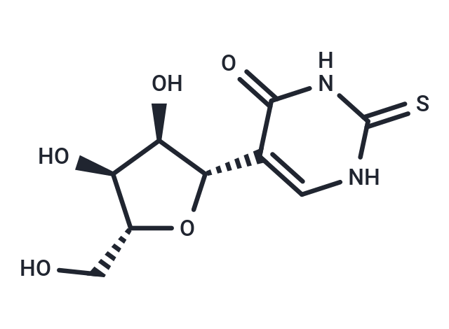 2-Thiopseudouridine Chemical Structure