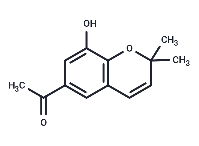 TargetMol Chemical Structure De-O-methylacetovanillochromene