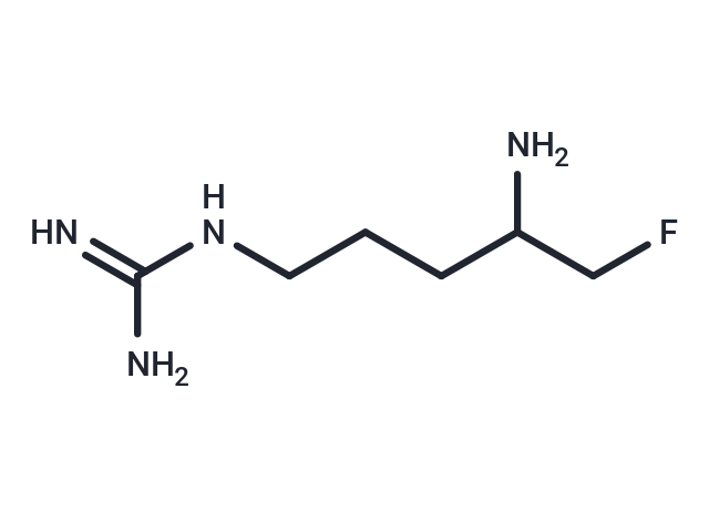 Monofluoromethylagmatine Chemical Structure