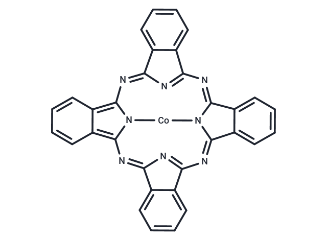 Cobalt phthalocyanine Chemical Structure