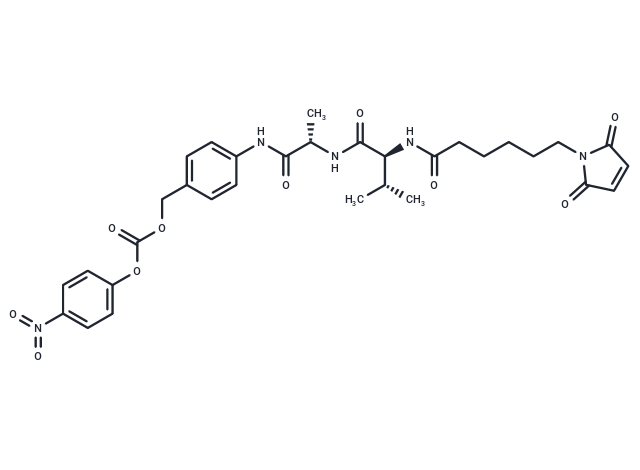 MC-Val-Ala-PAB-PNP Chemical Structure