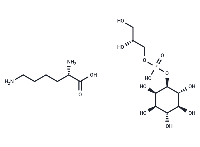 Glycerophosphoinositol lysine Chemical Structure