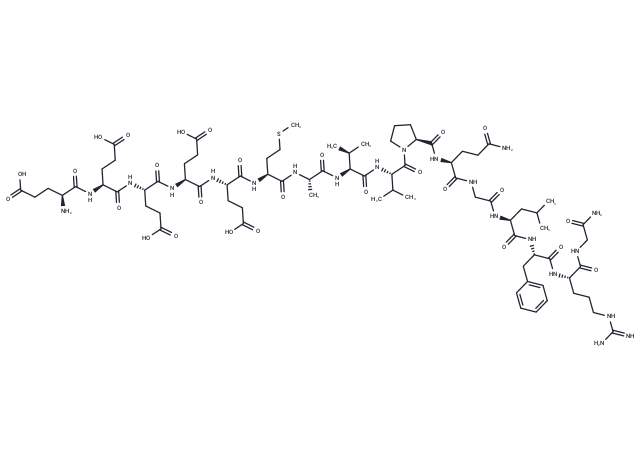 Pancreastatin (37-52), human Chemical Structure