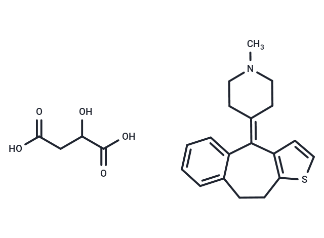 TargetMol Chemical Structure Pizotifen Malate