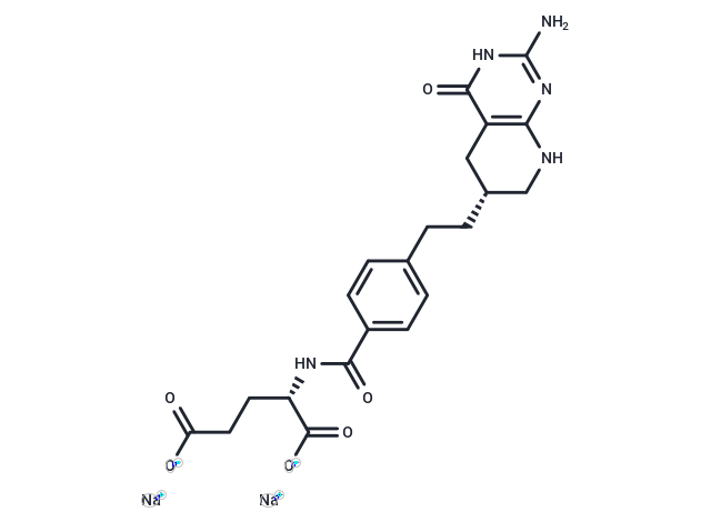 Lometrexol disodium Chemical Structure