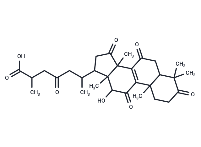 TargetMol Chemical Structure Deacetyl ganoderic acid F