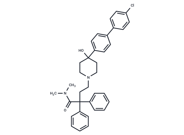 Loperamide phenyl Chemical Structure