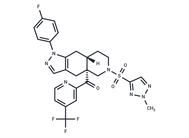 Exicorilant Chemical Structure