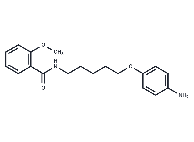 o-Anisamide, N-(5-(p-aminophenoxy)pentyl)- Chemical Structure