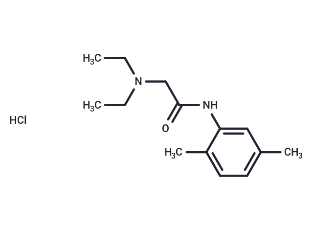 2-(Diethylamino)-N-(2,5-dimethylphenyl)acetamide hydrochloride Chemical Structure