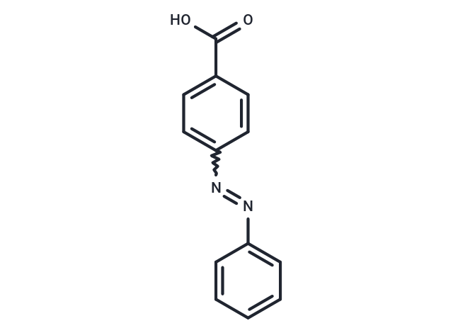 4-(Phenyldiazenyl)benzoic acid Chemical Structure