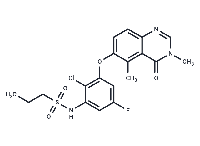 B-Raf IN 13 Chemical Structure