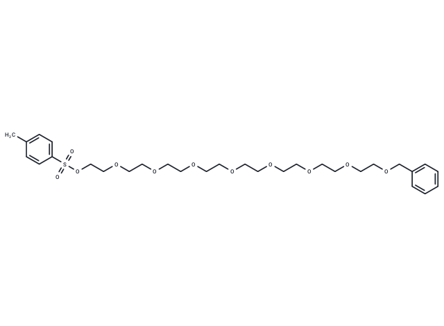 Benzyl-PEG8-Ots Chemical Structure