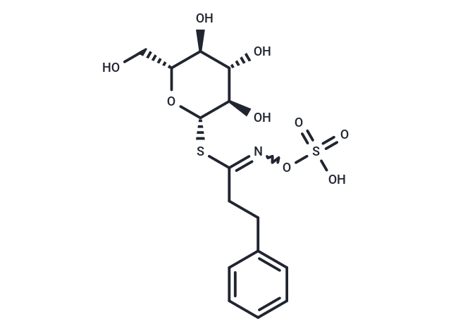 Gluconasturtiin Chemical Structure