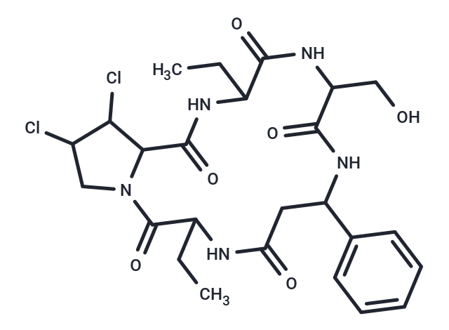 Astin C Chemical Structure