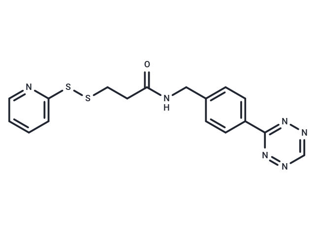 Tetrazine-Ph-OPSS Chemical Structure
