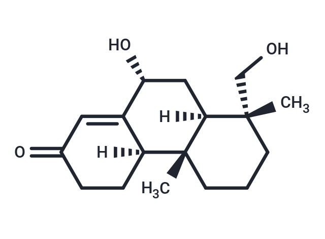 7,15-Dihydroxypodocarp-8(14)-en-13-one Chemical Structure