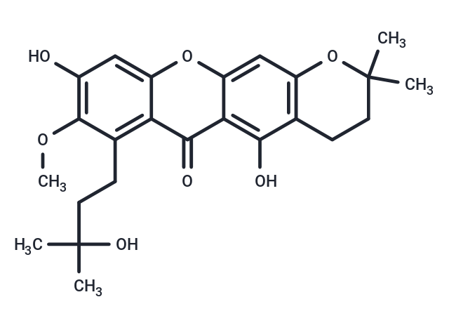 3-Isomangostin hydrate Chemical Structure