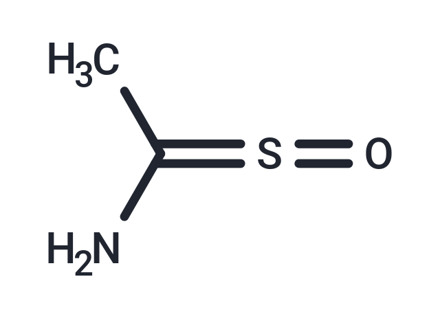 Thioacetamide-S-oxide Chemical Structure