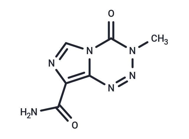 Temozolomide Chemical Structure