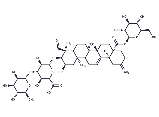 Amaranthussaponin IV Chemical Structure