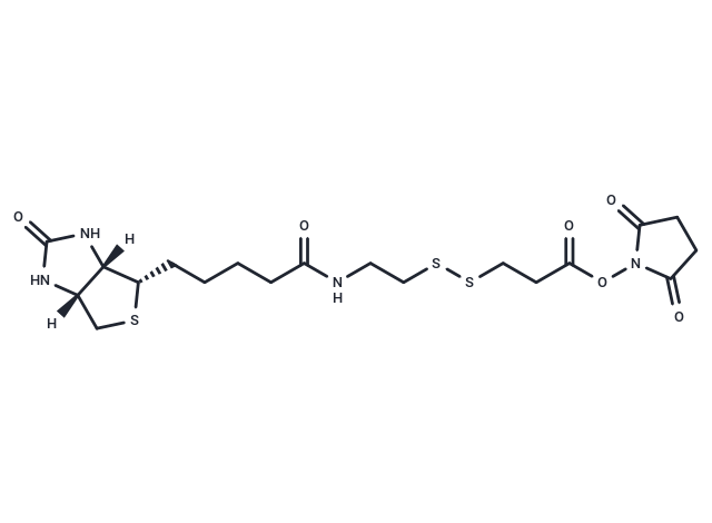 NHS-SS-biotin Chemical Structure