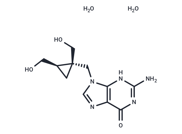 Eprociclovir dihydrate Chemical Structure