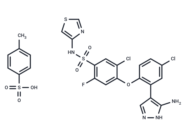 PF 05089771 tosylate Chemical Structure