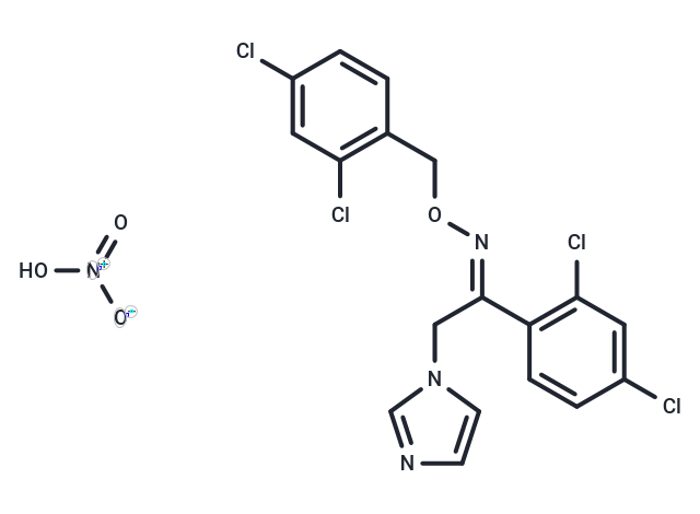 Oxiconazole nitrate Chemical Structure