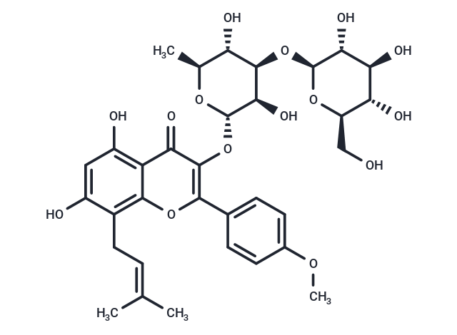 Iso-sagittatoside A Chemical Structure