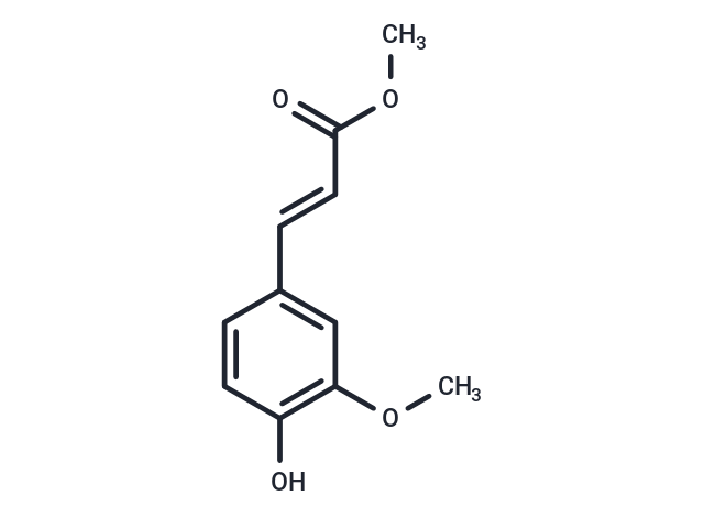 TargetMol Chemical Structure (E)-Ferulic acid methyl ester