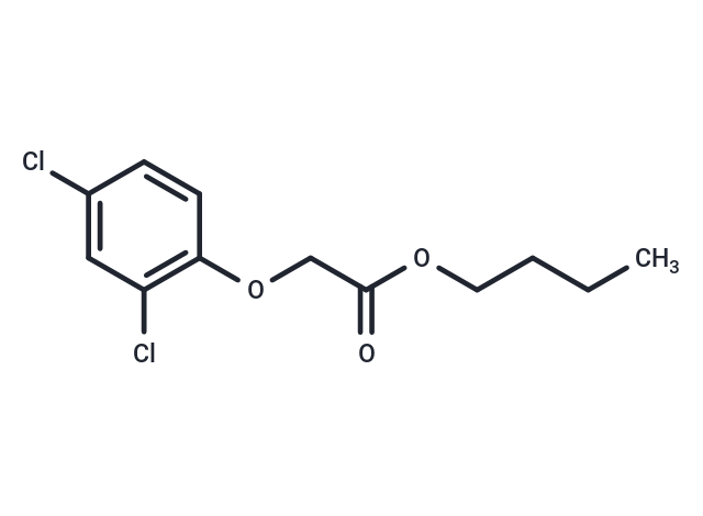 2,4-D Butyl ester Chemical Structure