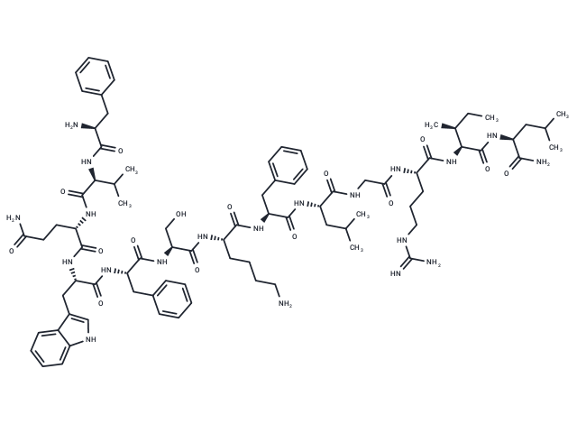 Temporin L Chemical Structure