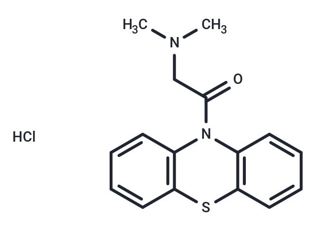 Dacemazine hydrochloride Chemical Structure