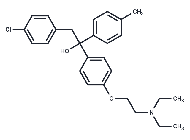 Triparanol Chemical Structure