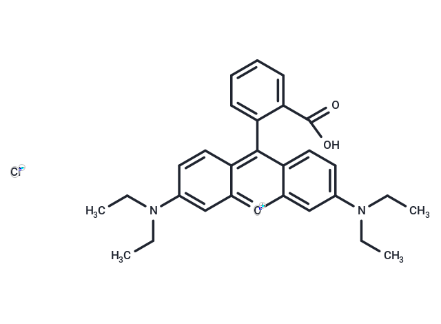 Rhodamine B Chemical Structure