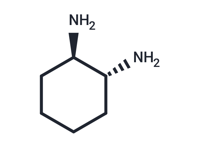 (1R,2R)-(-)-1,2-Diaminocyclohexane Chemical Structure