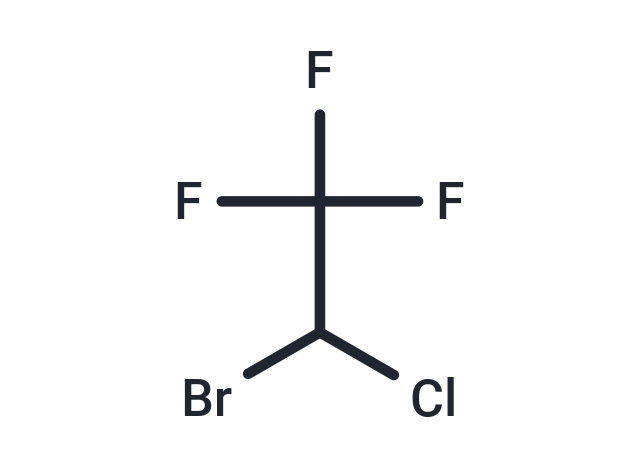 Halothane Chemical Structure