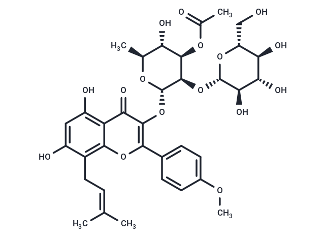 Sagittatoside C Chemical Structure