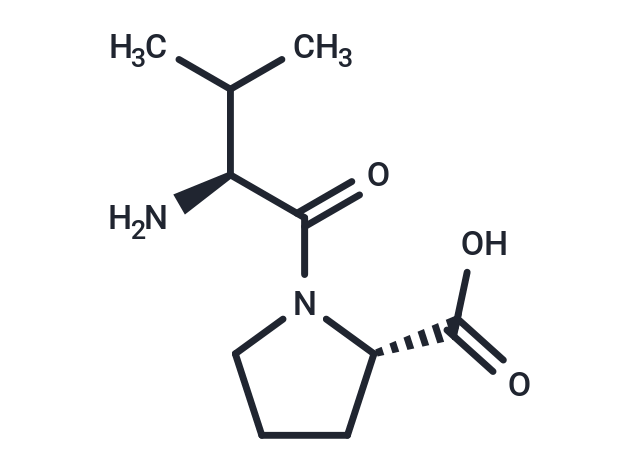 Prolylvaline Chemical Structure
