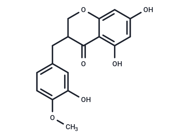 3'-Hydroxy-3,9-dihydroeucomin Chemical Structure