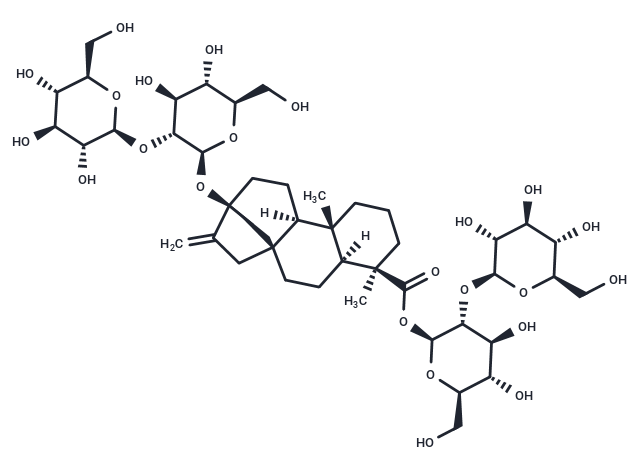 Rebaudioside E Chemical Structure